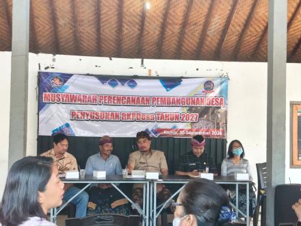 MUSYAWARAH PERENCANAAN PEMBANGUNAN DESA SAMBANGAN DALAM RANGKA PENYUSUNAN RKP DESA TAHUN 2027